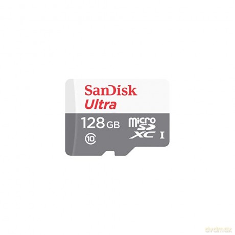 SanDisk karta pamięci microSDXC Ultra dla Androida (128GB | klasa10 | 80 MB/s | UHS-I)