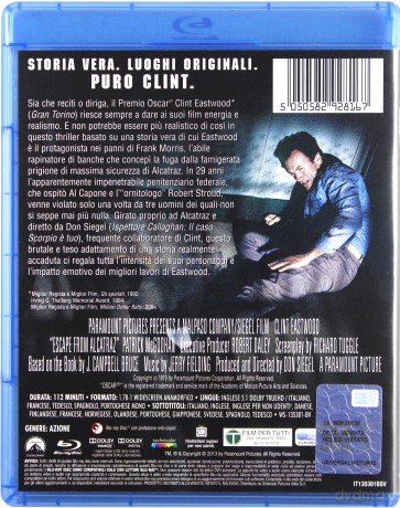 Escape from Alcatraz (Ucieczka z Alcatraz) [Blu-Ray]