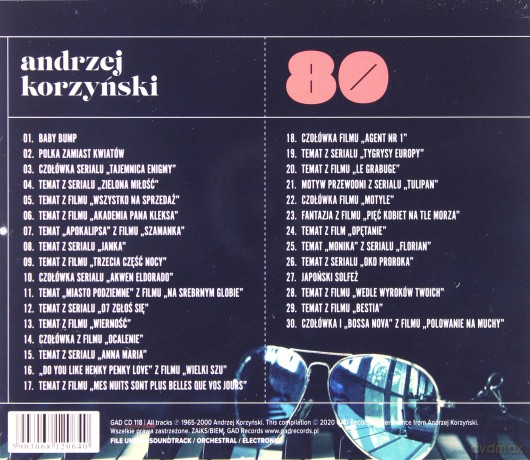 Andrzej Korzyński: 80 [CD]