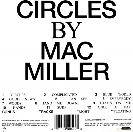 Mac Miller: Circles [CD]