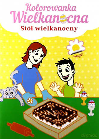 Kolorowanka Wielkanocna "Stół Wielkanocny" [KSIĄŻKA]