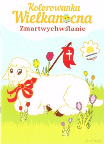 Kolorowanka Wielkanocna "Zmartwychwstanie" [KSIĄŻKA]