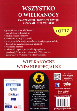 Wszystko o Wielkanocy XS [KSIĄŻKA]