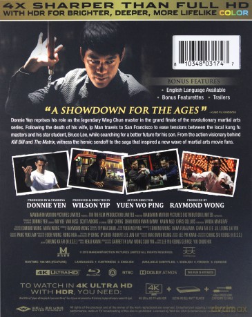Ip Man 4: The Finale [Blu-Ray 4K]+[Blu-Ray]