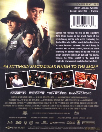 Ip Man 4: The Finale [Blu-Ray]+[DVD]