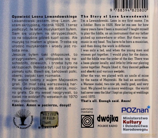Leon Lewandowski: Skrzypek znad Prosny [CD]