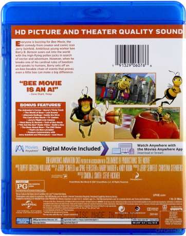 Bee Movie (Film o pszczołach) [Blu-Ray]