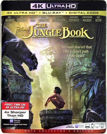 The Jungle Book (Księga Dżungli) (Disney) [Blu-Ray 4K]+[Blu-Ray]