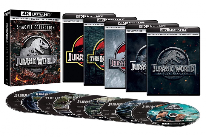 Jurassic World: 5-Movie Collection [BOX] [5xBlu-Ray 4K]+[5xBlu-Ray]