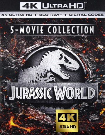 Jurassic World: 5-Movie Collection [BOX] [5xBlu-Ray 4K]+[5xBlu-Ray]
