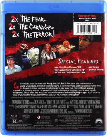 Friday the 13th Part 2 (Piątek trzynastego II) [Blu-Ray]