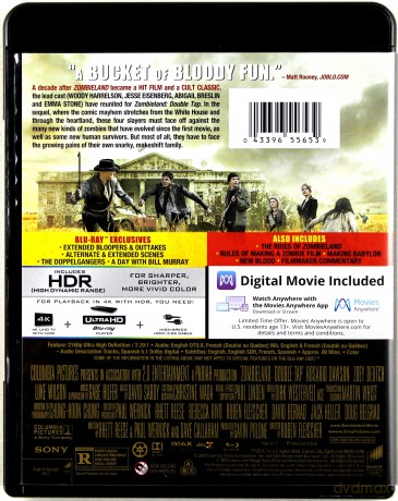 Zombieland: Kulki w łeb [Blu-Ray 4K]+[Blu-Ray]