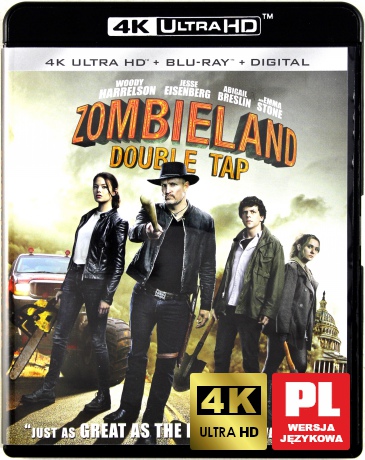 Zombieland: Kulki w łeb [Blu-Ray 4K]+[Blu-Ray]
