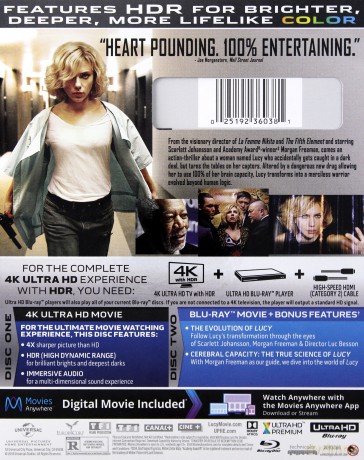 Lucy [Blu-Ray 4K]+[Blu-Ray]