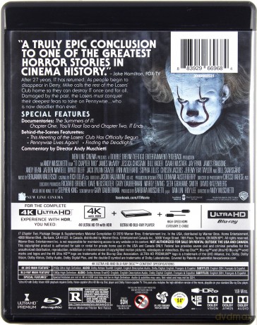 It Chapter Two (To: Rozdział 2) [Blu-Ray 4K]+[2xBlu-Ray]