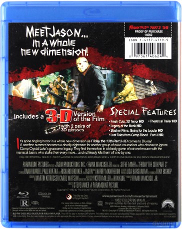 Friday the 13th Part III (Piątek trzynastego III) [Blu-Ray]