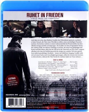 A Walk Among the Tombstones (Krocząc wśród cieni) [Blu-Ray]
