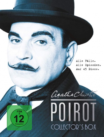 Agatha Christie's Hercule Poirot Collector's Box (Complete Series) [45DVD]