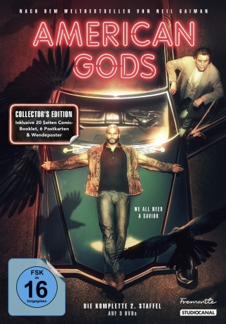 American Gods Season 2 (Amerykańscy bogowie Sezon 2) [3DVD]