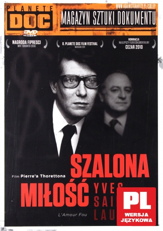 Szalona miłość - Yves Saint Laurent [DVD]