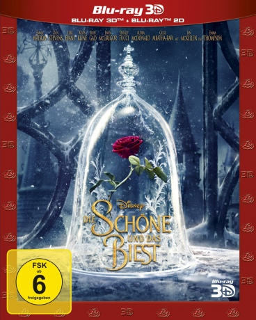Piękna i Bestia [Blu-Ray 3D]+[Blu-Ray]
