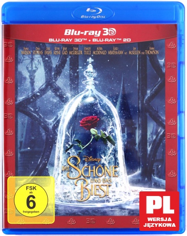 Piękna i Bestia [Blu-Ray 3D]+[Blu-Ray]
