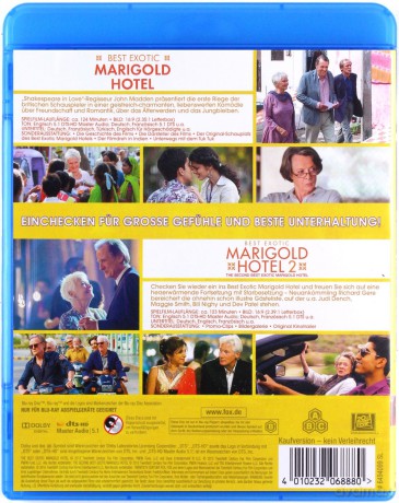 Best Exotic Marigold Hotel 1-2 (Hotel Marigold 1-2) [2xBlu-Ray]
