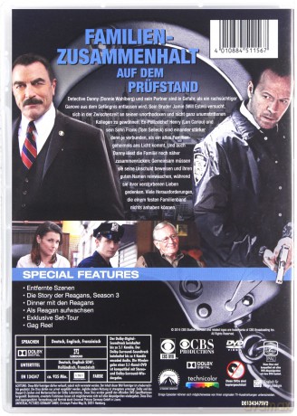 Blue Bloods Season 3 (Zaprzysiężeni Season 3) [6DVD]
