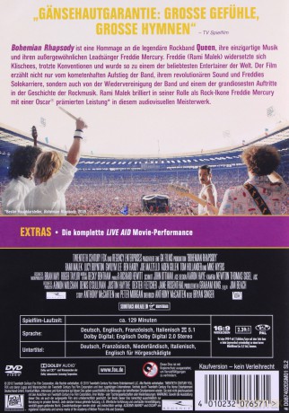 Bohemian Rhapsody [DVD]