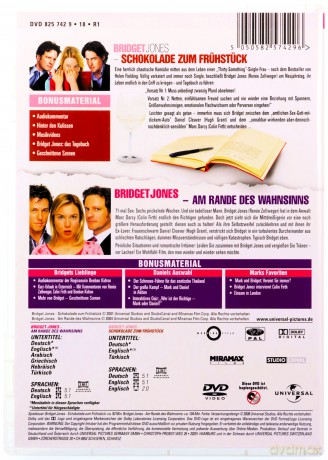 Bridget Jones 1-2 (Dziennik Bridget Jones 1-2) [2DVD]