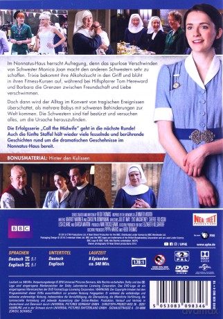 Call The Midwife Season 5 (Z pamiętnika położnej Sezon 5) [3DVD]