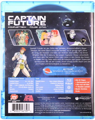 Captain Future (Complete series) [4xBlu-Ray]