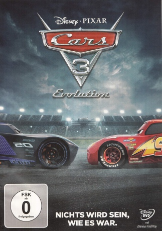 Cars 3: Evolution (Auta 3) (Disney) [DVD]
