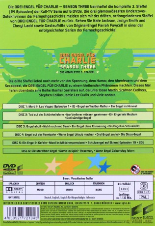 Charlie's Angels Season 3 (Aniołki Charliego Sezon 3) [6DVD]