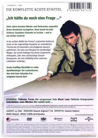 Columbo Season 8 [3DVD]