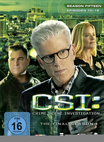 CSI Las Vegas Season 15 Box 2 (CSI: Kryminalne zagadki Las Vegas Sezon 15 Część 2) [3DVD]
