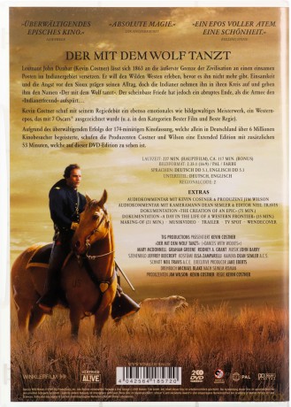 Dances with Wolves (Tańczący z wilkami) [2DVD]