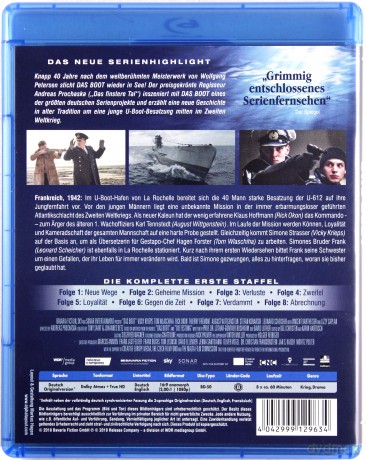 Das Boot Season 1 [3xBlu-Ray]