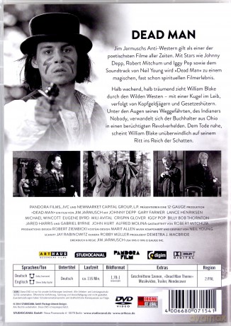 Dead Man (Truposz) [DVD]