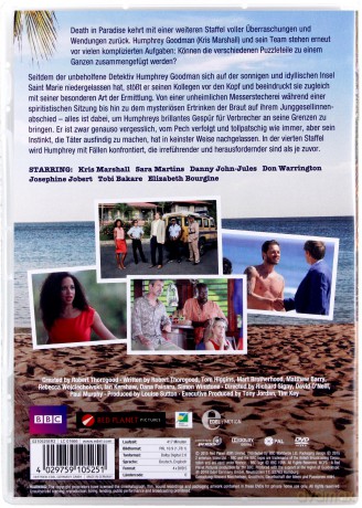 Death In Paradise Season 4 (Śmierć pod palmami Sezon 4) [4DVD]