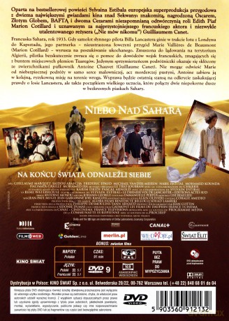 Niebo nad Saharą [DVD]