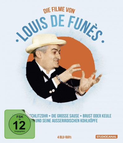 Die film von Louis de Funes [4xBlu-Ray]