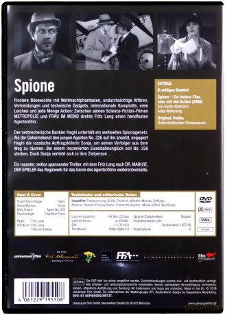 Die Fritz Lang Box (Deluxe Edition) [9DVD]
