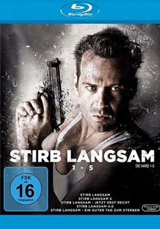 Die Hard 1-5 (Szklana pułapka 1-5) [5xBlu-Ray]