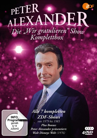 Die Peter Alexander 'Wir gratulieren' Show (Complete box) [4DVD]