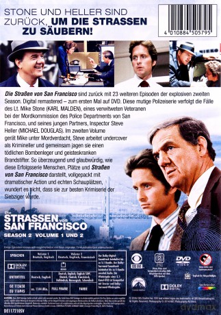 Die Strassen von San Francisco Season 2 (Ulice San Francisco Sezon 2) [6DVD]