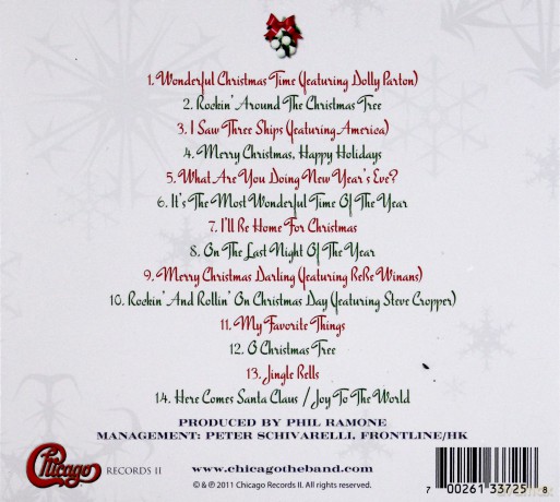 Chicago XXXIII: O Christmas Three [CD]