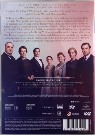 Downton Abbey Season 5 [4DVD]