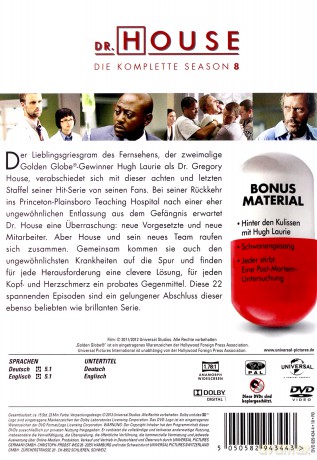 Dr. House Season 8 [6DVD]