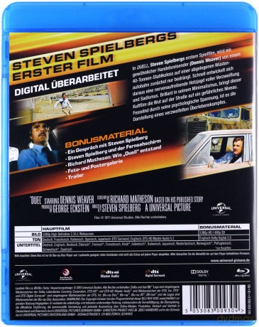 Duell (Pojedynek na szosie) [Blu-Ray]